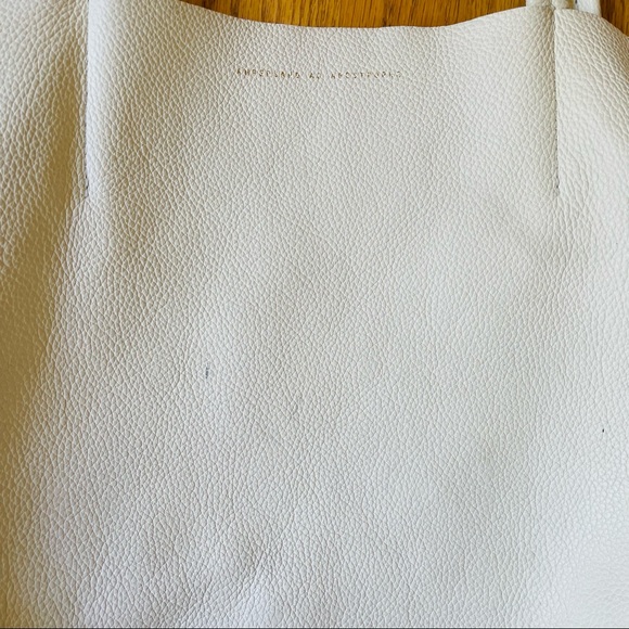Ampersand as Apostrophe Sideways Tote, Cream - Picture 3 of 12